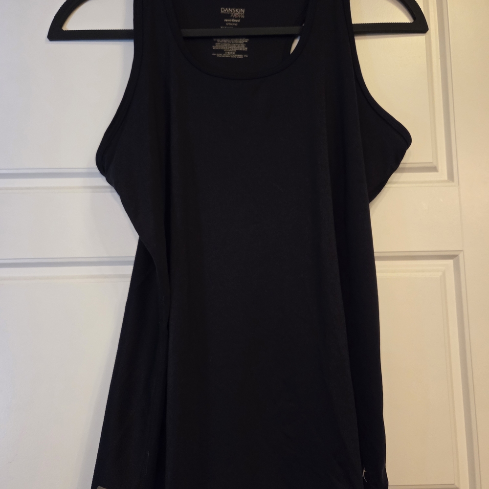 Danskin Classic Black Tank Top